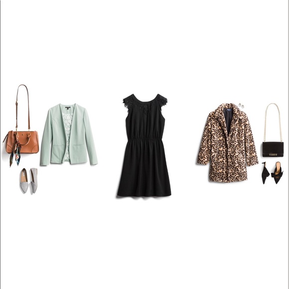 Black Lacy Sleevey Dress - Picture 2 of 3